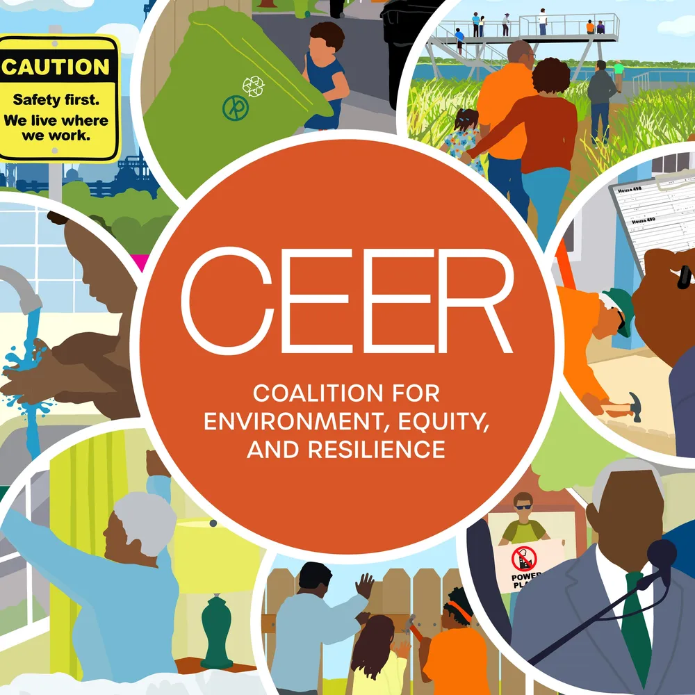 Coalition for Environment, Equity, and Resilience (CEER) logo